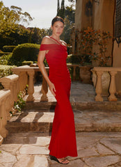 After This Maxi Dress - Raspberry