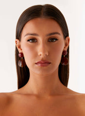 Alton Earrings - Tort