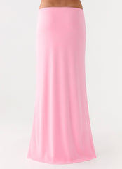 Ashi Maxi Skirt - Pink