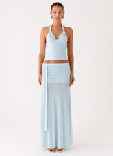 Blaze Maxi Skirt - Blue