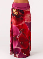 Blushing Bloom Maxi Skirt - Violette Bloom