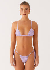 Calista Bikini Top - Lavender