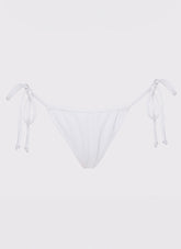 Calista Bikini Bottoms - White