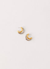 Cannon Earrings - Gold/Silver