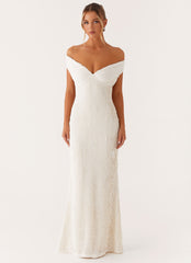 Chantelle Maxi Dress - Ivory