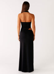 Chella Maxi Dress - Black