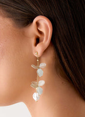Costa Aura Earrings - Pearl