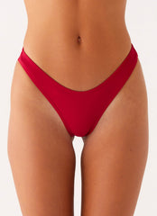 Cuba Bikini Bottoms - Fuchsia