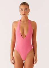 Delia One Piece Swimsuit - Hot Pink