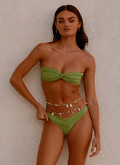 Delta Bikini Bottoms - Lime Green