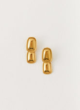 Doubled Up Earrings - Gold