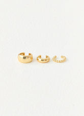 Power Trip Ear Cuffs - Gold