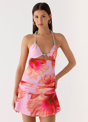 Ellinor Bead Top - Pink