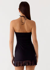 Eterna Mini Dress - Black