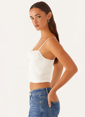 Everly Top - White