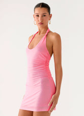Fluent Mini Dress - Pink