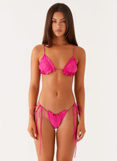 Gaia Bikini Bottom - Fuchsia