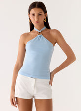 Henrietta Top - Blue