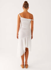 Huntah Midi Dress - Ivory