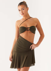 Islander Mini Dress - Khaki