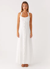 Jovanni Maxi Dress - White