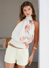 Kammy Low Rise Shorts - Butter