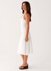 Klyne Midi Dress - Ivory