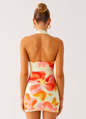 Know You Better Mini Dress - Mimosa Blossom