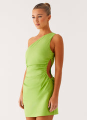 LeiLei Mini Dress - Lime