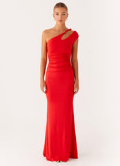 Lopez Maxi Dress - Tangerine