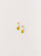 Lozano Earrings - Lime