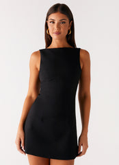 Lulita Mini Dress - Black
