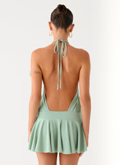 Mable Mini Dress - Green
