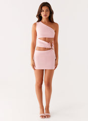 Malli Cut Out Mini Dress - Pink