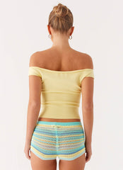 Miffy Mini Shorts - Green Multi