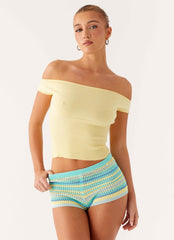 Miffy Mini Shorts - Green Multi