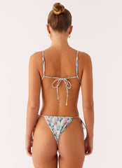 Miles Bead Bikini Bottoms - Santorini Floral