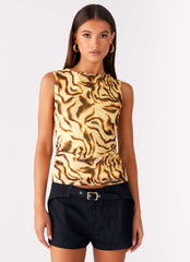 Montana Denim Mini Shorts - Black