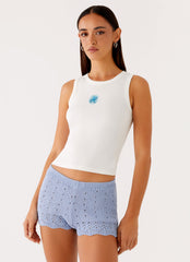 Oakley Low Rise Mini Shorts - Blue