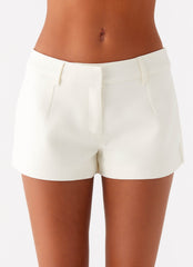 Oslo Mini Shorts - Ivory