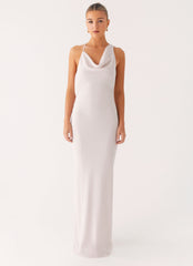 Opal Glow Maxi Dress - Off White
