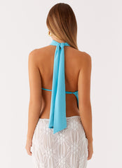 Paradisa Top - Turquoise