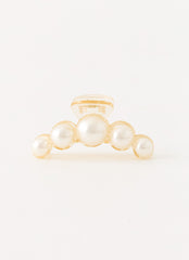Oyster Club Claw Clip - Pearl