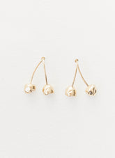 Cherry Forever Earrings - Gold