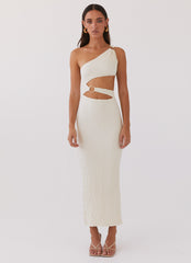 North Haven Maxi Dress - Ivory Wave