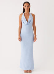 Anella Maxi Dress - Blue