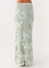 Radiate Maxi Skirt - Sage