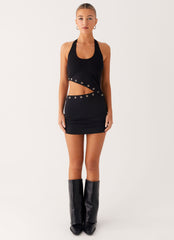 Riot Mini Dress - Black