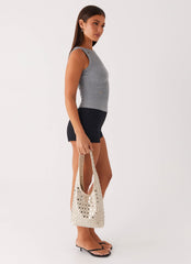 Rocky Shoulder Bag - Ivory