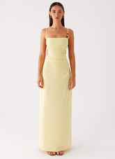 Selah Maxi Dress - Yellow